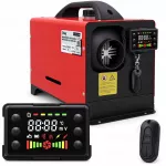 Dyzelinis oro &scaron;ildytuvas 9 kW, 12V/230V, su LCD ekranu ir nuotolinio valdymo pultu