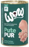 &Scaron;unų ėdalas WOW Pute Pur su kalakutiena, 400 g