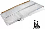 Sulankstoma aliuminio rampa motociklams ir vežimėliams 152x72 362kg