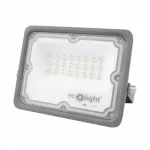 LED prožektorius ECOLIGHT 20W 2000lm 4000K IP65 pilkas