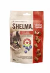Kramtukai katėms SHELMA su jautiena ir mėlynėmis, 60 g