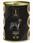 &Scaron;lapias &scaron;unų ėdalas su triu&scaron;iena, be grūdų ir vi&scaron;tienos, 400 g, 1DOG