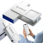 USB atmintinė Orico U301 32GB, USB-A / USB-C, USB 3.2 Gen 1, sidabrinė