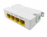 POE i&scaron;plėtimo jungiklis, 1 Gb/s, 4 kameroms, 1x PoE įvestis, 3x PoE i&scaron;vestys