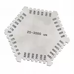 Precizinis matavimo &scaron;ukos 25&ndash;3000 &micro;m Wet Silver
