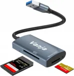 Kortelių skaitytuvas Vanja, USB-C ir Micro SD, 2 viename