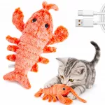 Interaktyvus kačių žaislas LOBSTER, USB, su judesio jutikliu, 33 cm, U056