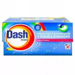 Skalbimo kapsulės Dash Color, 30 vnt.