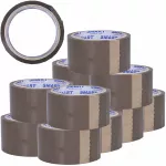 Pakavimo juosta SMART ruda, 48 mm x 45 m, 12 vnt.