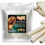 &Scaron;unų dantų užkandžiai su jautiena ir gliukozaminu UniQ Pets, 500 g