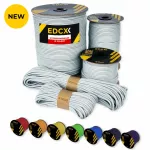 Para&scaron;iutinis virvė EDCX 4 mm, balta, 50 m, pagaminta Lenkijoje