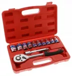 Raktinis terk&scaron;lės rinkinys 1/2" 12 dalių 2941