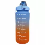 Vandens butelis Foxter 2572, 1500 ml, mėlynas-oranžinis