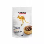 &Scaron;lapias kačių maistas JOHN DOG be grūdų, su kengūriena, 100 g