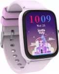 Vaiki&scaron;kas i&scaron;manusis laikrodis Kiddoboo Smartwatch 2.0, alyvinis, su žingsniamačiu ir &scaron;irdies ritmo matuokliu, nuo 6 metų
