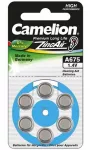 Cinko oro baterijos Camelion A675, 6 vnt.