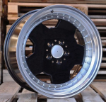 PRORACING B5852 Black+polished Lip (BLPL) R18 5x112.00 ET30 CB66.60 J9.0