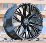 HAXER HX024F Black Half Matt (BLHM) R22 5x112.00 ET30 CB66.50 J9.0