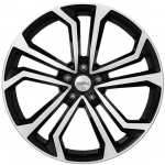 DEZENT TA dark Black Polished R18 5x108.00 ET45 CB63.40 J8.0