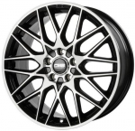 CMS C25 Diamond Black Gloss R20 5x112.00 ET45 CB66.60 J9.0