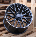 PRORACING B1766 Black Half Matt+polished Lip (BLHMPL) R22 5x112.00 ET43 CB66.60 J10.0