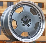 PRORACING B5852 Grey Polished Lip (GRPL) R18 5x112.00 ET30 CB66.60 J9.0