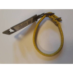 Hunter Collar Croque R&S 42/6 Faux Leather croque yellow | 4016739996916