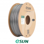 3D Plastikas eSun ASA+ sidabrinė 1.75mm/1kg