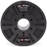 3D plastikas 3DXTech STAT&trade; ESD-PLA juoda 1,75mm/750g