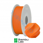 3D plastikas Bambu Lab PETG HF oranžinė (33000) su rite 1.75mm/1kg