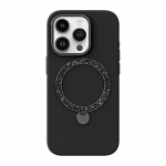 &bdquo;Joyroom PN-15L2 Case Dancing Circle&ldquo; skirtas &bdquo;iPhone 15 Pro&ldquo; juodas