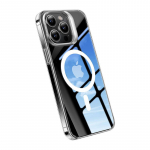 Torras telefono dėklas UPRO Lstand Clear-Mag skirtas iPhone 15 skaidrus