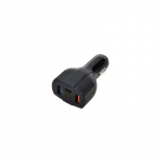 12 &ndash; 24 V USB &scaron;akotuvas su LED ap&scaron;vietimu