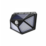LED lauko &scaron;viestuvas su saulės baterija (100 diodų)