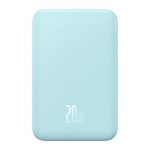 Magnetinis Mini Powerbank Baseus 5000mAh USB-C 20W mėlyna