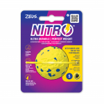Zeus Nitro - Weighted Ball - Yellow and Blue - Small, &Oslash;5cm, &Oslash;8cm