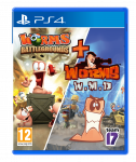 Worms Battlegrounds + Worms WMD Double Pack                - PlayStation 4