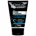 L'Or&eacute;al - Paris Men Expert Pure Charcoal Face Scrub - 100ml