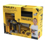 Stanley Jr. - Mega Kids Toolbox & Toy Tool Set with power drill (SRP024-SY)