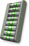 GP - ReCyko Econ Battery Charger, E821 (USB), incl. 4 x AA 2100 mAh + 4 x AAA 850 mAh Batteries