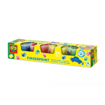 SES Creative - Fingerpaint Primary 4x110ml - (S00391)