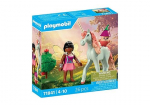 PLAYMOBIL - Collectible Unicorn: Sky Rose with Fairy (71841)