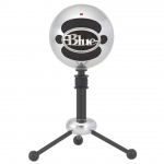 Blue mikrofonas Snowball Brushed Aluminium