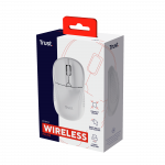 TRUST Primo wireless mouse - Matt White