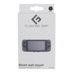 Nintendo Switch Console wall mount by FLOATING GRIP&reg;, Black