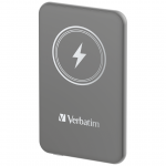 Verbatim - Charge &acute;n&acute; Go Magnetic Wireless Power Bank 5000