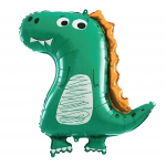 Dinozaurų gimtadienio balionų rinkinys gimtadieniams, vakarėliams, 5 vnt.