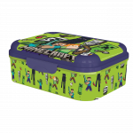 Stor - MINECRAFT Asker Lunch box - 17 x 13.5 x 6.2 cm