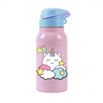 I-Drink - Thermal Bottle - 350 ml - UNICORN Kids with foldable cap (ID0513)