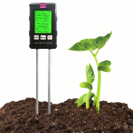 Acidometras Dirvožemio testeris Sodo dirvožemio pH Dirvožemio substrato matuoklis 6 viename